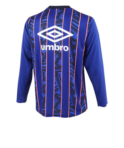 アンブロ（UMBRO）サッカーウェア グラフィック長袖プラクティスシャツ UUUWJB51 VBLU | Super Sports XEBIO  u0026mall店（スーパースポーツゼビオ）の通販 - u0026mall