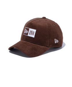 ニューエラ（NEW ERA）9FORTY A-Frame ボックスロゴ コーデュロイ キャップ 13751003 帽子 大きいサイズ