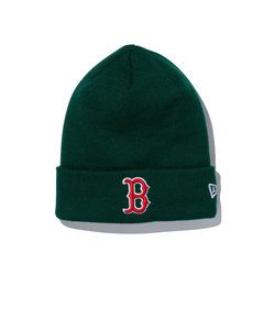 ニューエラ（NEW ERA）ベーシック カフニット帽 チームロゴ ボストン・レッドソックス 13751380 MLB