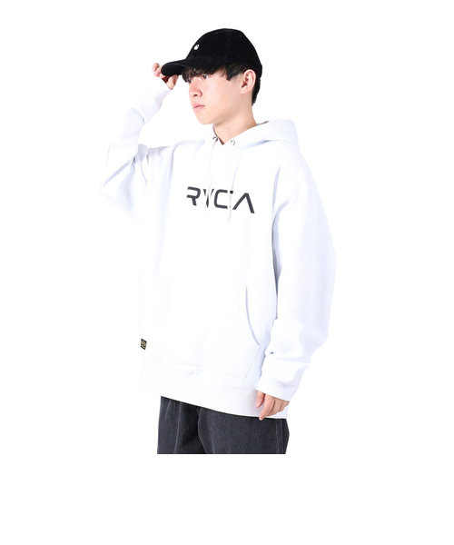 ルーカ（RVCA）BIG RVCA フーディー BD042159 WHT | Super Sports