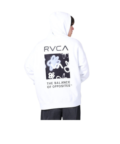 ルーカ（RVCA）HI SPEED FLORAL フーディー BD042162 WHT