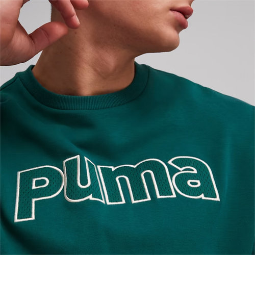 プーマ（PUMA）PUMA TEAM クルー スウェット 621324 43 GRN | Super