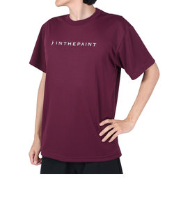 インザペイント（IN THE PAINT）バスケットボールウェア Tシャツ ITP23401WINE