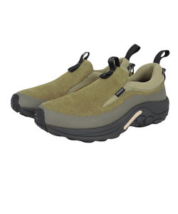 メレル（MERRELL）レザースニーカー カジュアルシューズ ジャングル モック エボ ウィンター ウォータープルーフ 005413 OLIVE