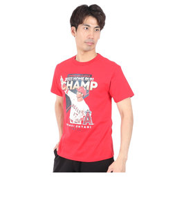 大谷翔平 Tシャツ ホームラン王 獲得記念 2023 野球ウェア ML01-23FW-0002-RED