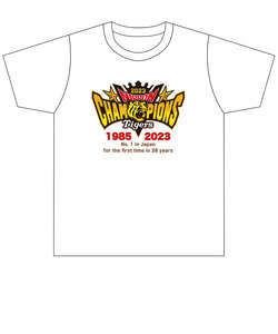 阪神タイガース 半袖 日本シリーズ2023 優勝記念 Tシャツ ホワイト 2023n-012