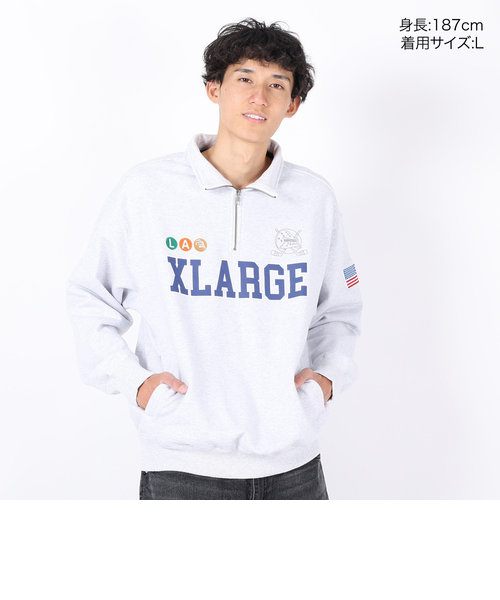 東京販売 XLARGE名古屋限定ハーフジップ | shurfa.com