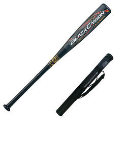 ゼット（ZETT）少年軟式用FRP製バット 野球 ジュニア ブラックキャノン APower 76cm/580g平均 BCT75376-1900
