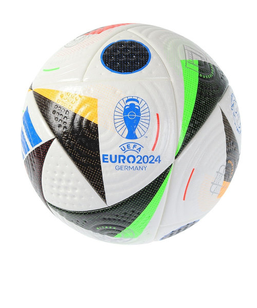 アディダス（adidas）サッカーボール 5号球 検定球 UEFA EURO2024 フー ...