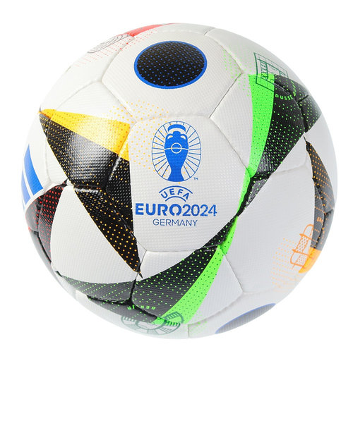 アディダス（adidas）サッカーボール 5号球 検定球 UEFA EURO2024 フースバルリーベ リーグ ルシアーダ AF592LU