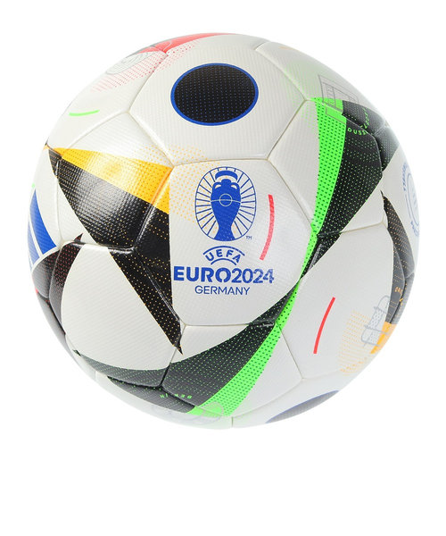 アディダス（adidas）サッカーボール 4号球 検定球 UEFA EURO2024 フースバルリーベ プロ キッズ AF490
