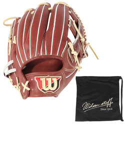 ウイルソン（Wilson）硬式用グラブ 内野手用 野球グローブ 一般 WS DUAL D5型 WBW102040