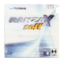 ヤサカ（YASAKA）卓球ラバー ラクザX ソフト BLK B-83
