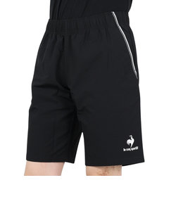 ルコックスポルティフ（lecoqsportif）テニスウェア ハーフパンツ QTMSJD90 BLK 速乾