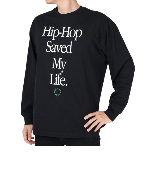 長袖Tシャツ Hip Hop Saved My Life 2322-00313-01800