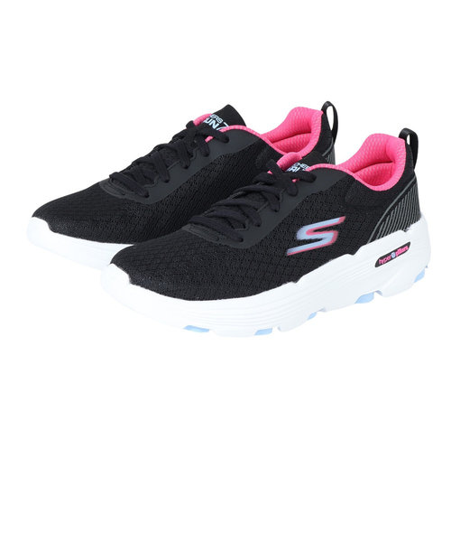 スケッチャーズ（SKECHERS）ランニングシューズ ジョギングシューズ GO RUN 7 ACTIVE STRIDE 129333-BKPK