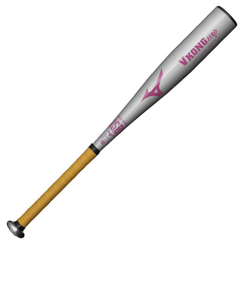 ミズノ（MIZUNO）少年軟式用金属製バット 野球 ジュニア VコングZERO 68cm/平均420g 1CJMY17268 03