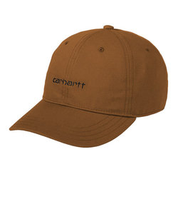 カーハート（CARHARTT）キャンバススクリプトキャップ I0288761QBXX23FW 帽子