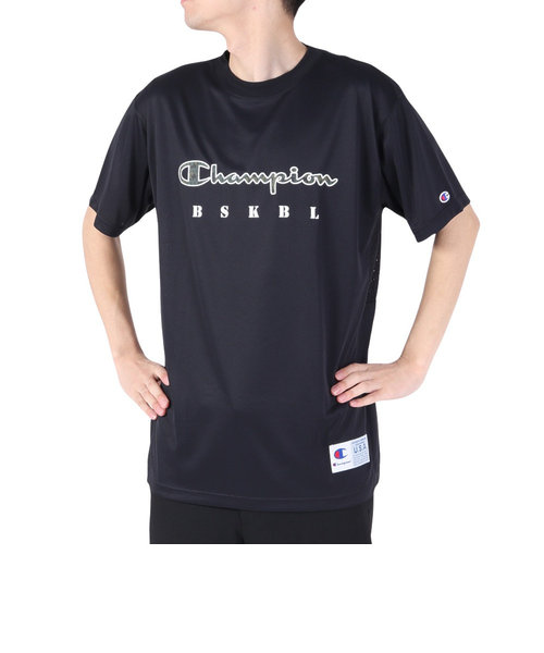 チャンピオン（CHAMPION）バスケットボールウェア 半袖Tシャツ C3-XB342 090 速乾 UVカット