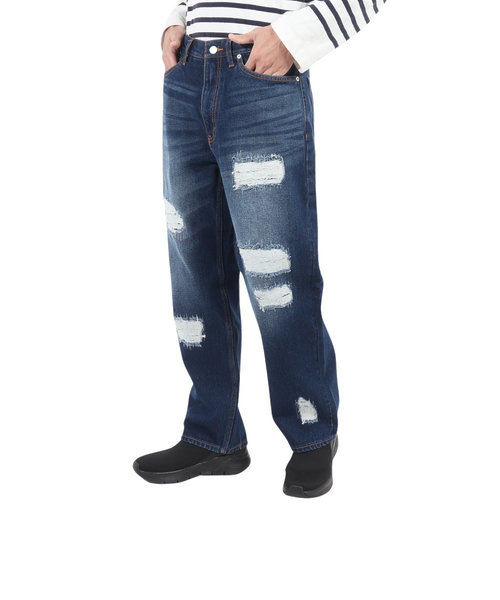 エクストララージ（XLARGE）DISTRESSED デニムパンツ 101234031010-INDIGO