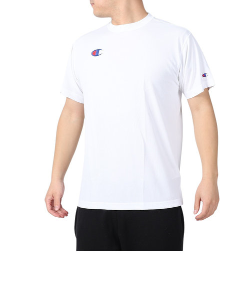 チャンピオン（CHAMPION）バスケットボールウェア 半袖Tシャツ C3-PS390 WHT 速乾 UVカット