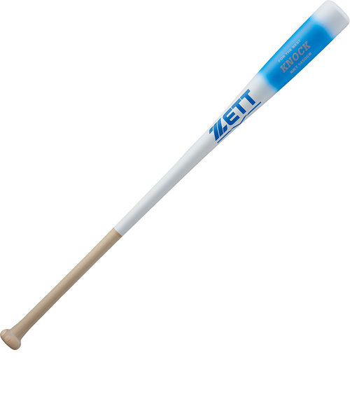 ゼット（ZETT）軟式用バット 野球 一般 ノックバット 84cm/530g平均 BKT1450CB-112284