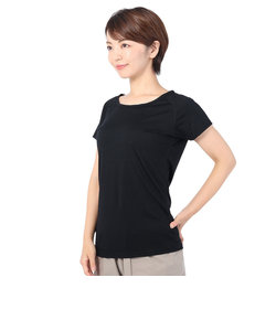 高品質 メリノウール100％ UV カット 防臭 半袖Tシャツ RE1FES562009BLK ブラック