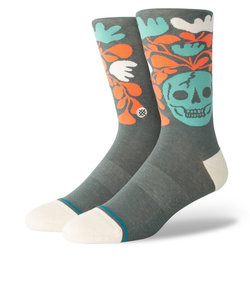 スタンス（STANCE）ソックス SKELLY NELLY A545C23SKE TEAL