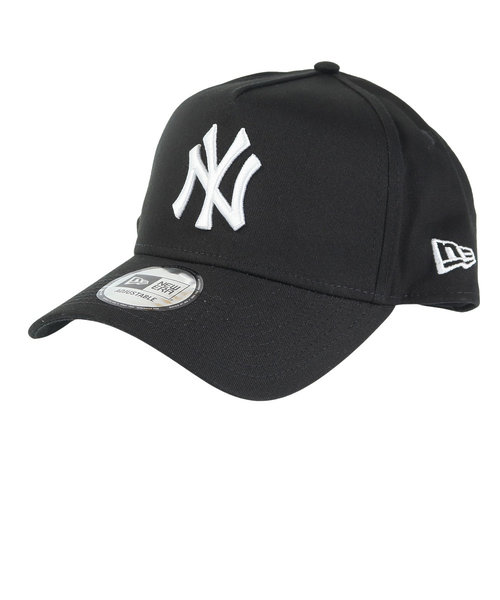 ニューエラ（NEW ERA）9FORTY A-Frame キャップ ニューヨーク・ヤンキース BLACK 13750987 MLB 帽子