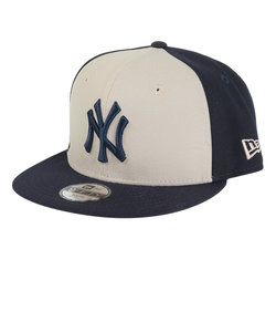 ニューエラ（NEW ERA）ジュニア 9FIFTY キャップ ニューヨーク・ヤンキース 2-Tone 13762763 MLB 帽子