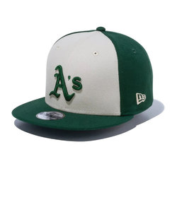 ニューエラ（NEW ERA）ジュニア 9FIFTY MLB 2TONE オークランド・アスレチックス 13762753 帽子