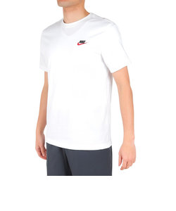 ナイキ（NIKE）tシャツ 半袖 ホワイト 白 綿100% AR4999-100