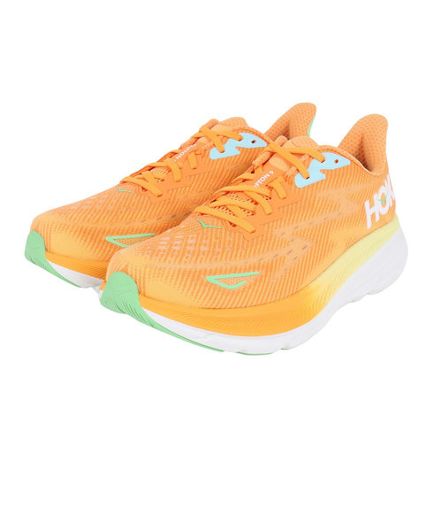 ホカ（HOKA）ランニングシューズ ジョギングシューズ クリフトン9 Wide 1132210-SRSH