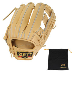 ゼット（ZETT）硬式用グラブ 二塁手・遊撃手用 野球グローブ 一般 プロステイタス BPROG260-3200