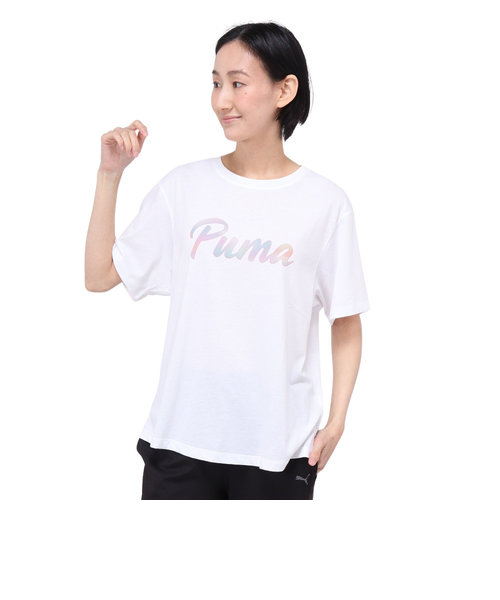 プーマ（PUMA）SUMMER DAZE Tシャツ 半袖 525434 02 WHT
