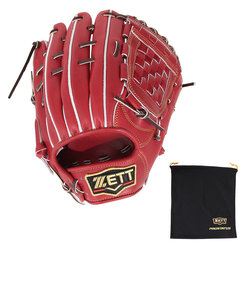 ゼット（ZETT）硬式用グラブ 遊撃手・二塁手用 野球グローブ 一般 プロステイタス BPROG561-4000