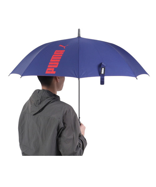 プーマ（PUMA）雨傘 ジュニア ステッチ無地 PBS55JP60 NV 60cm ジャンプ傘 ネイビー