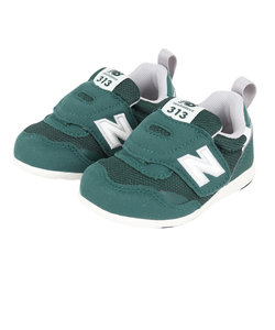 ニューバランス（new balance）スポーツシューズ 313 ファーストK2 グリーン IT313FK2W スニーカー ファーストシューズ 面ファスナー …