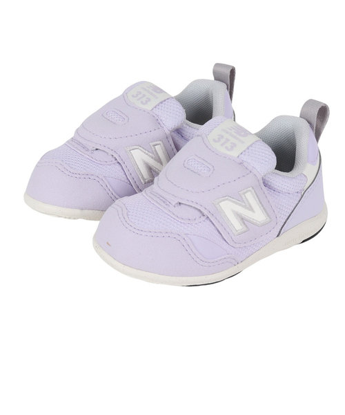 ニューバランス（new balance）スポーツシューズ 313ファーストJ2 パープル IT313FL2W スニーカー ファーストシューズ 面ファスナー 安…