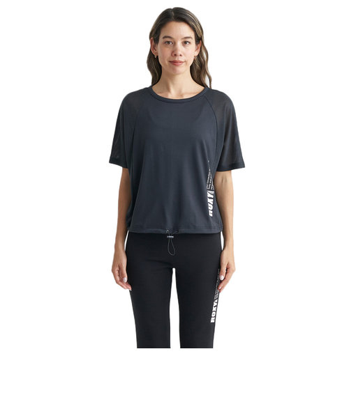 ロキシー（ROXY）半袖Tシャツ ブラトップ セット BRB MESH 24SPRDK241546BLK