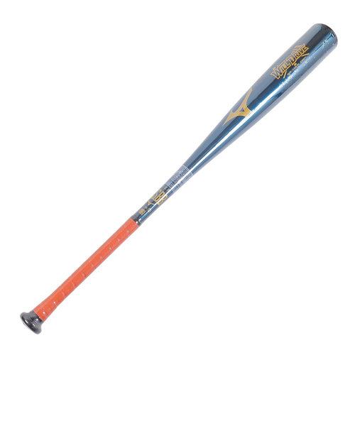 ミズノ（MIZUNO）軟式用バット 野球 一般 金属 ウィルドライブ ブルー 84cm/平均580g 1CJMR17184 27