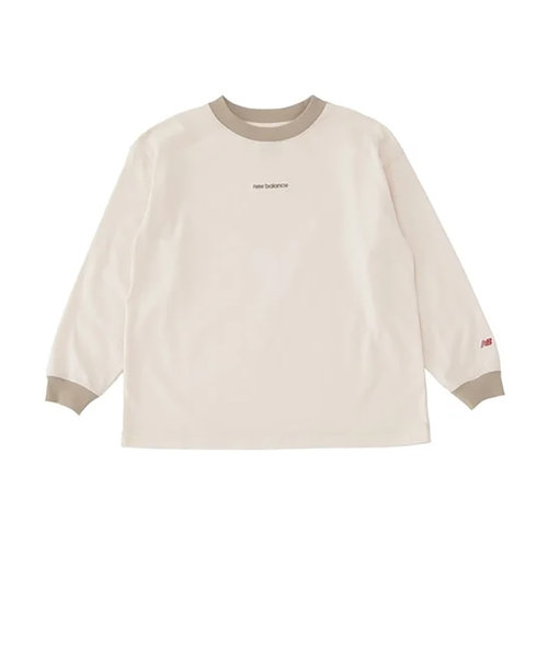 ニューバランス（new balance）吸水速乾 Linear logo 長袖Tシャツ ABT45059LEN