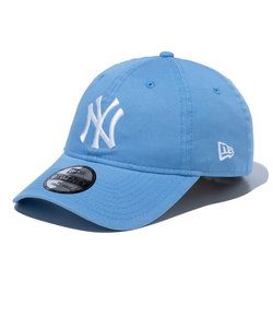 ニューエラ（NEW ERA）キャップ 9TWENTY ニューヨーク・ヤンキース スカイブルー×ホワイト 60546697 大きいサイズ