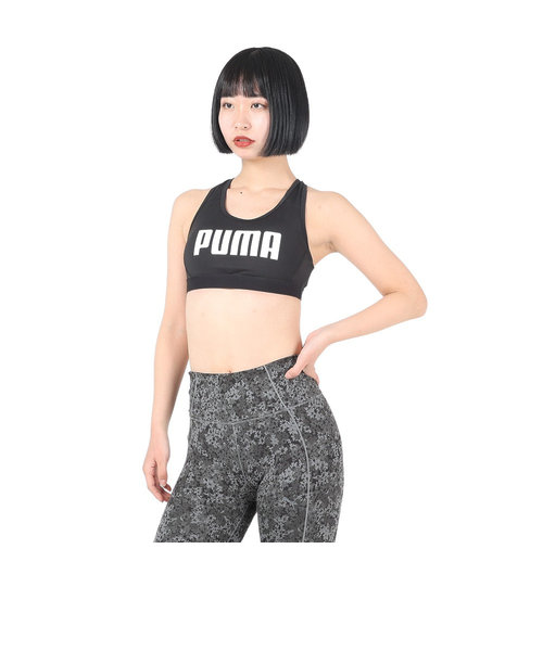 プーマ（PUMA）トレーニング ベーシック ブラトップ ミディアムサポート 525197 51 BLK