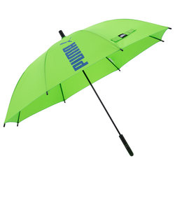 プーマ（PUMA）雨傘 ジュニア 長傘 ステッチ無地 55cm ジャンプ傘 PBS55JP55 GR グリーン