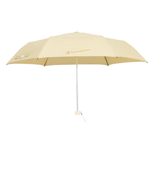 チャンピオン（CHAMPION）雨傘 折りたたみ傘 くすみ無地 55cm 耐風 CHL71MN55 BE ベージュ