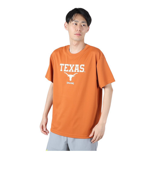 スポルディング（SPALDING）バスケットボールウェア Tシャツ テキサス ホーン ロゴ SMT24024TXBO 速乾 UVカット