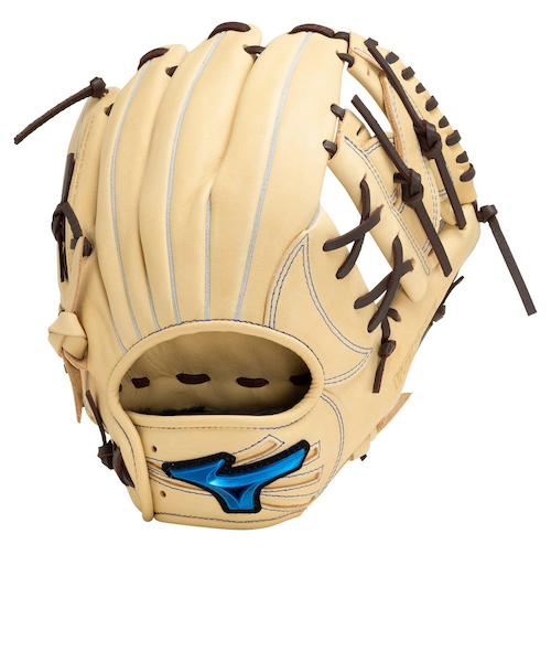 ミズノ 野球グローブ 青 ピンク 右手用 ミズノ（MIZUNO
