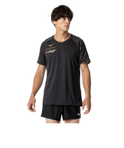 ミズノ（MIZUNO）バレーボールウェア N－XTプラクティスシャツ 半袖Tシャツ V2MAB00295 速乾