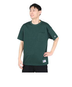 ラッセル（RUSSELL）プレーティング 半袖ワイドTシャツ RBM24S0001 GRN